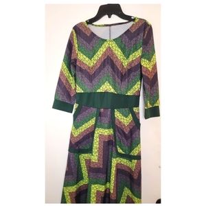 Long Dress with pocket Earthy colors
